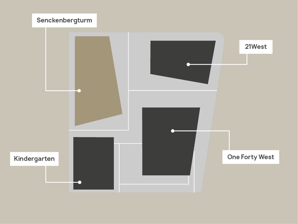 Senckenberg - Turm - Map